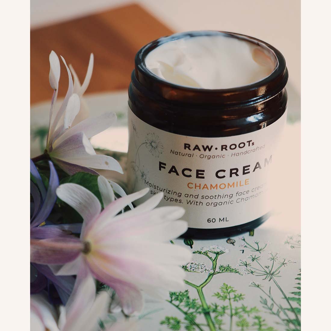 Chamomile Face Cream Vegan & Organic Catalog Bohemian Wonders